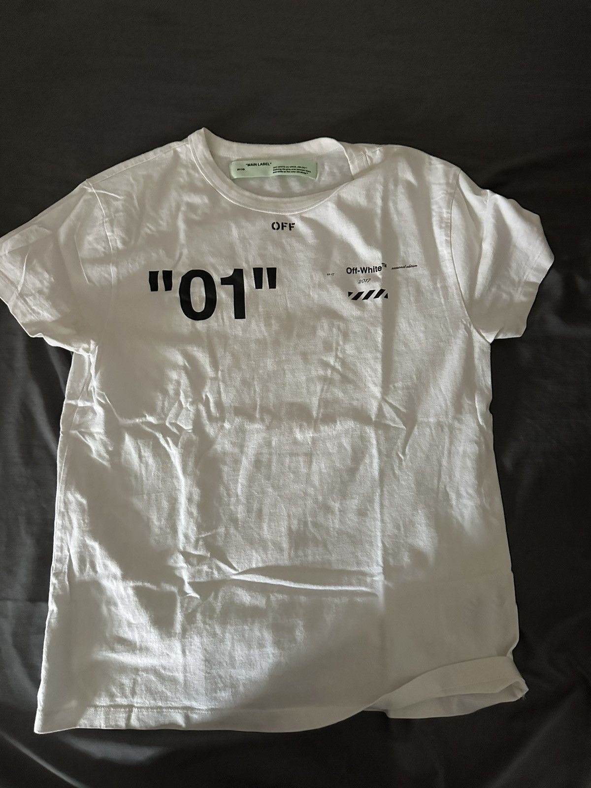 Off-White Off white “For All” tee 2017 Size US XS / EU 42 / 0 - 1 Thumbnail