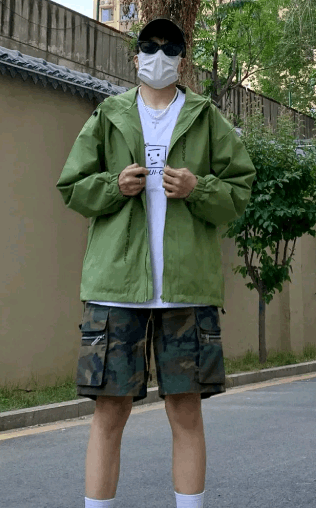 Other Huicheng Logo Print Tech Hooded Windbreaker Size US XXL / EU 58 / 5 - 3 Thumbnail