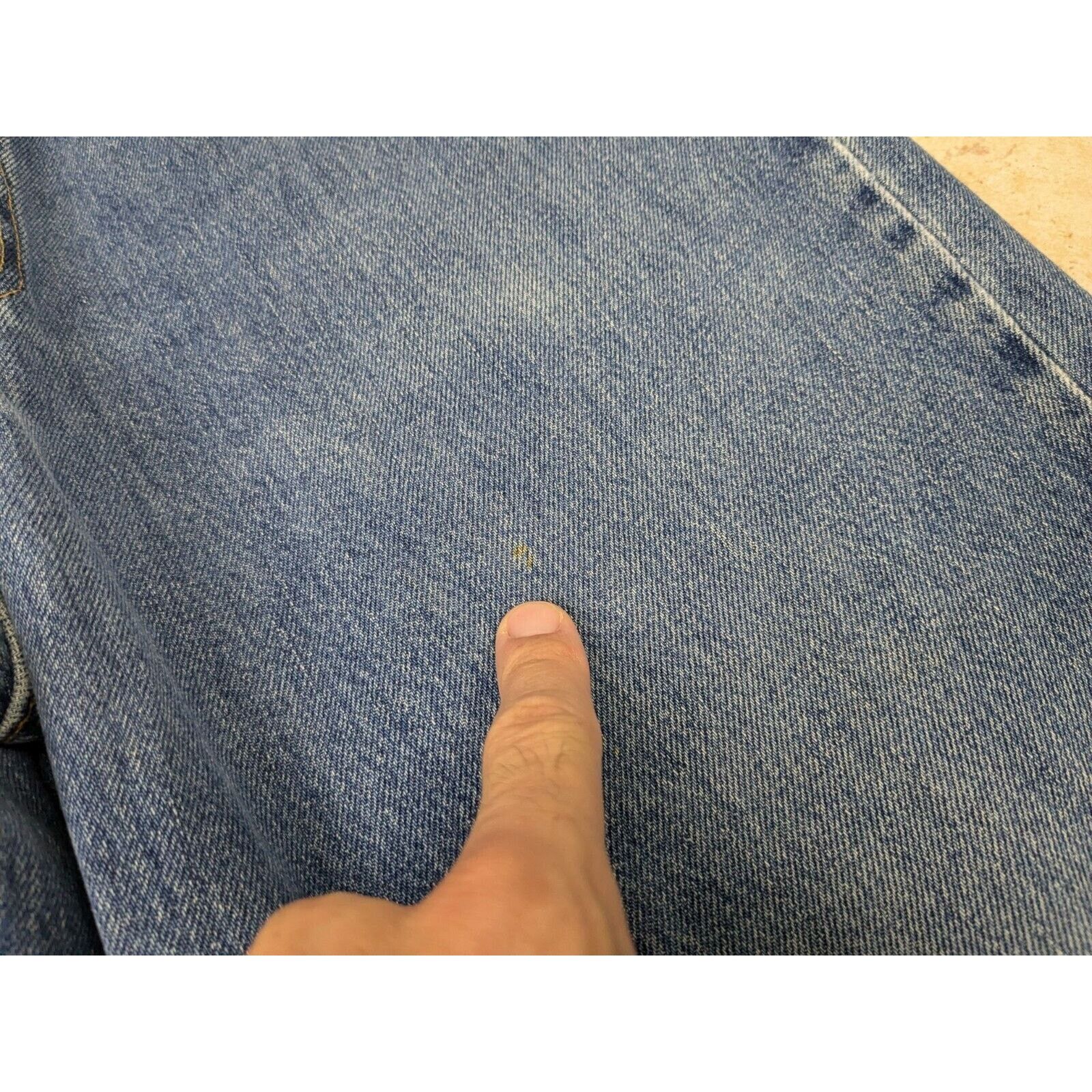 Levi's Vtg 90's Levis Jeans 550 34x32 Relaxed Fit USA Blue Denim Size US 34 / EU 50 - 4 Thumbnail