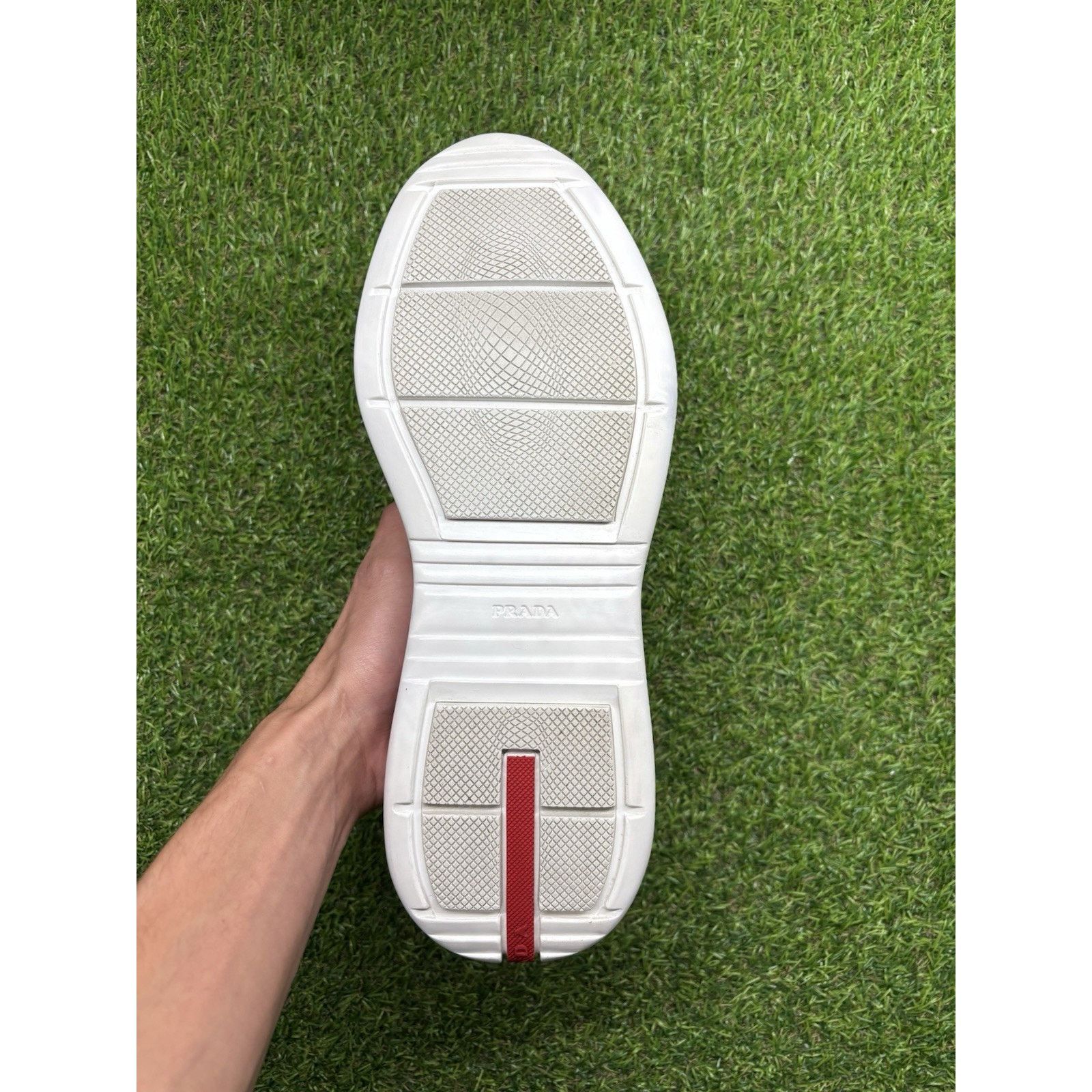 Prada Prada Americas Cup ' White Leather ' | GREAT CONDITION! Size US 11 / EU 44 - 13 Thumbnail