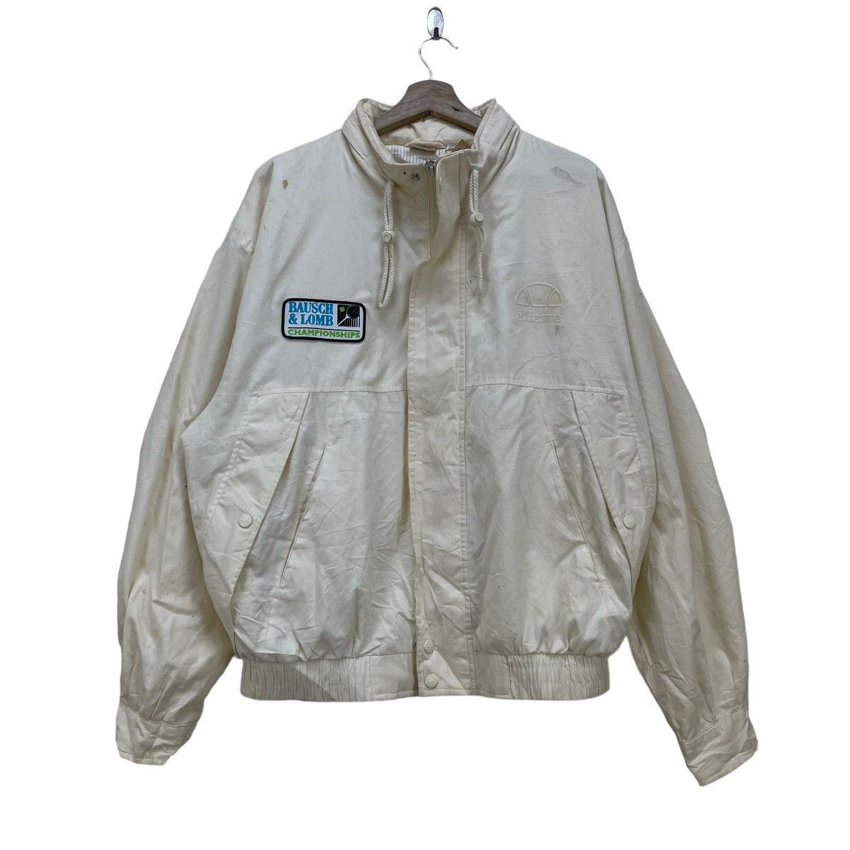 Ellesse × Mademoiselle Non Non Vintage Ellesse Bausch and Lomb Tennis Bomber Jacket Size US M / EU 48-50 / 2 - 1 Thumbnail