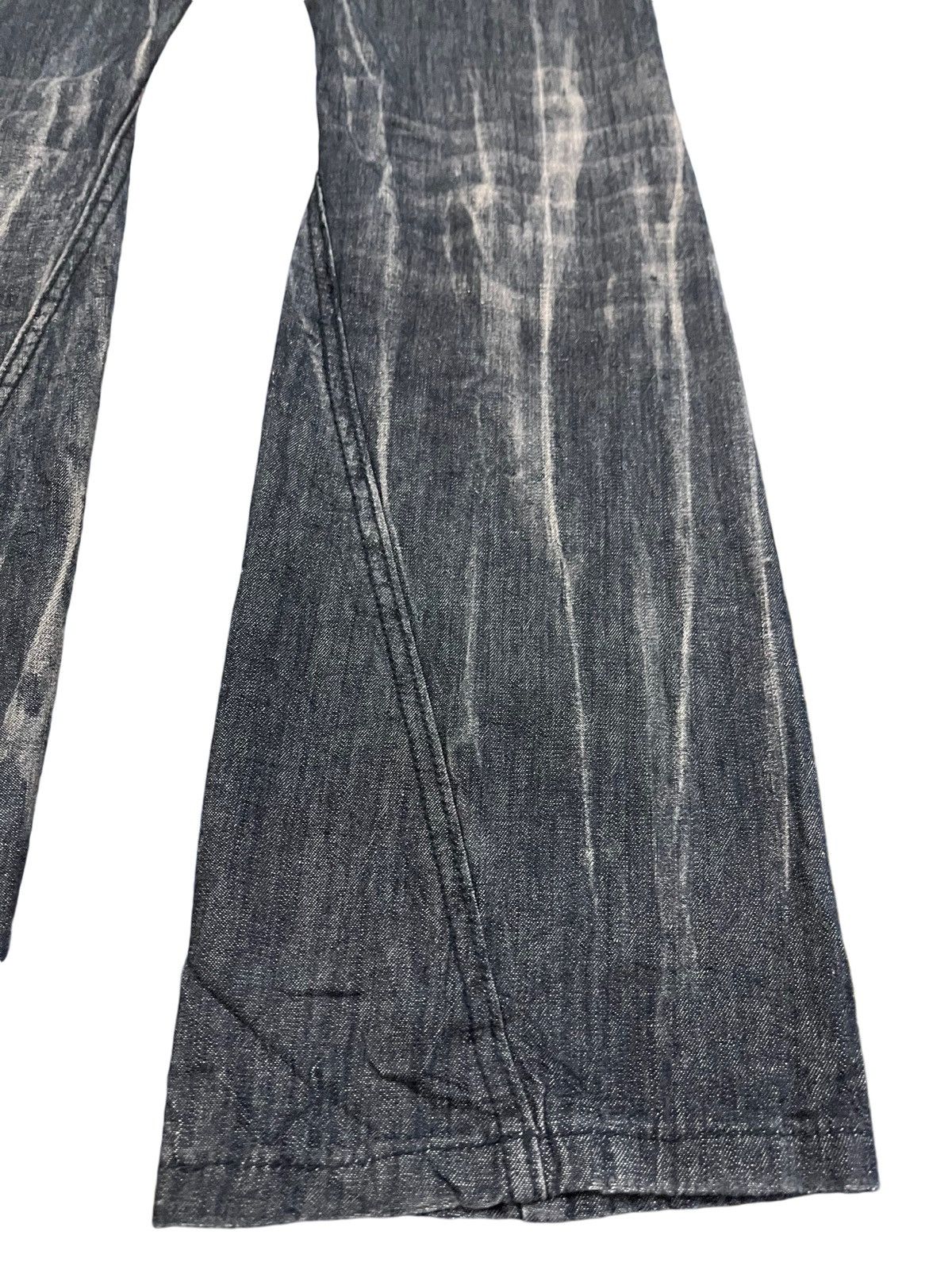 Beauty Beast Vintage Black Baccara Flare Denim Size US 29 - 11 Thumbnail