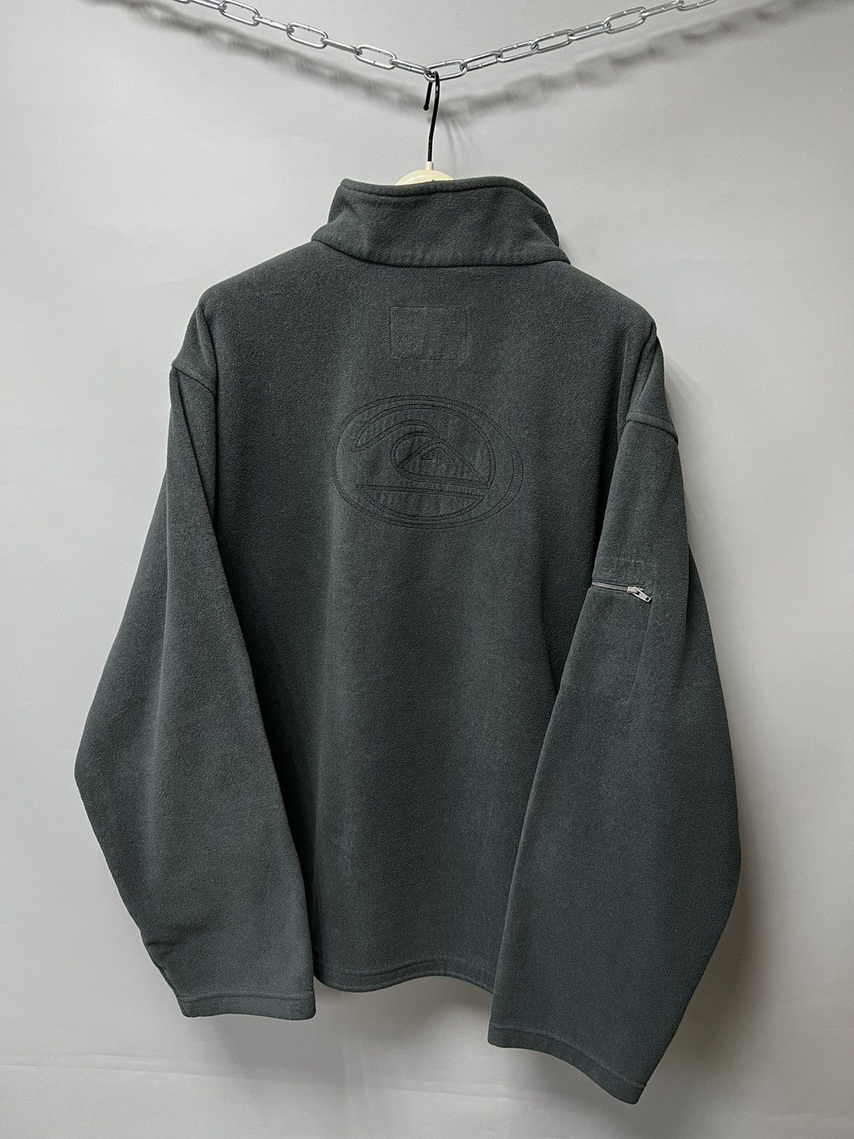 Polartec × Quiksilver × Vintage Vintage Quiksilver 1/4 Zip Fleece Jacket Surf Style POLARTEC Size US XL / EU 56 / 4 - 1 Thumbnail