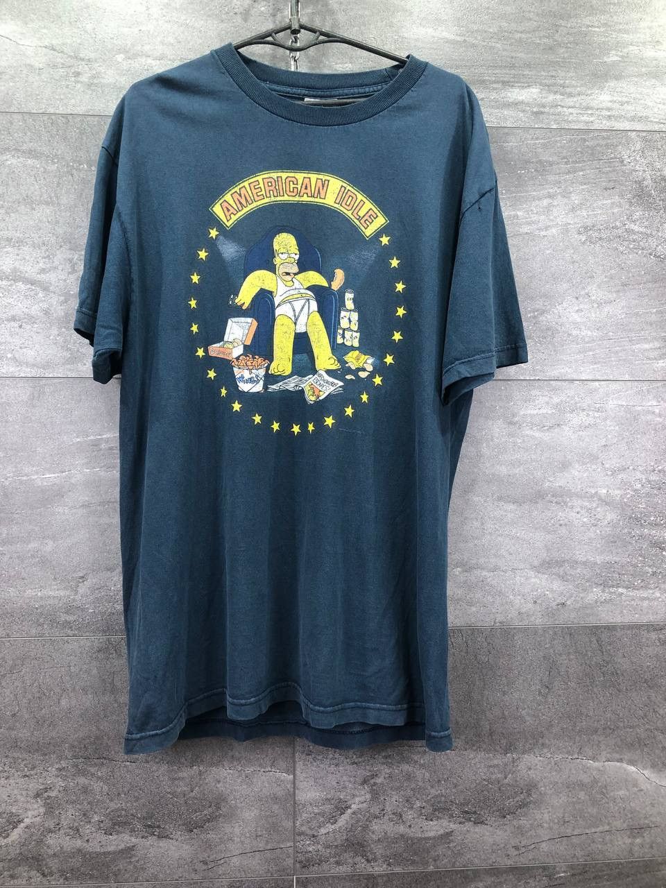 Vintage Mens Vintage The Simpson T-Shirt 2003 Tee Matthew Groening Size US L / EU 52-54 / 3 - 1 Thumbnail