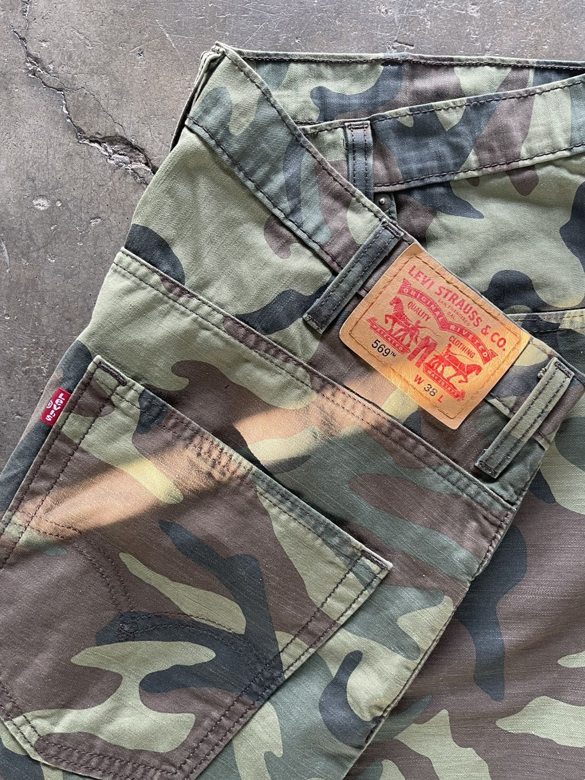 Levi's Levi’s Camouflage 569 Size US 38 / EU 54 - 3 Thumbnail