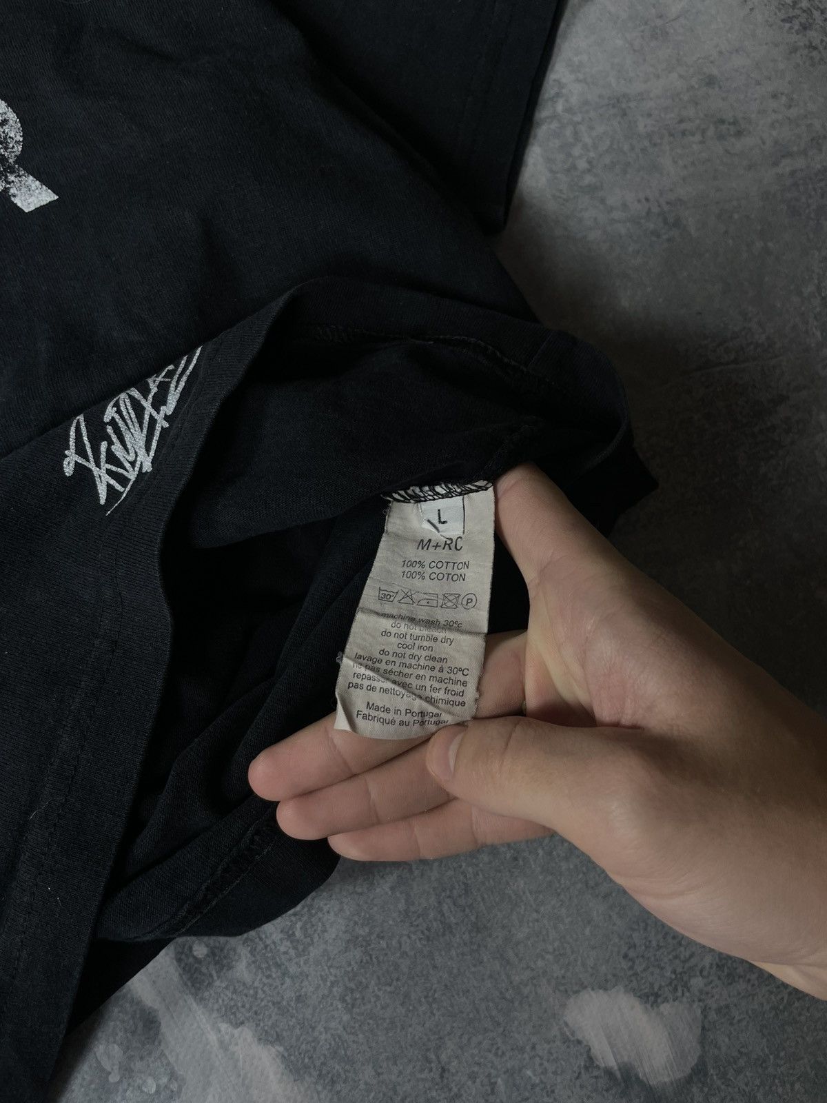 M+Rc Noir Marc Noir M+Rc Noir spring summer cute faded tee t-shirt Size US L / EU 52-54 / 3 - 4 Thumbnail