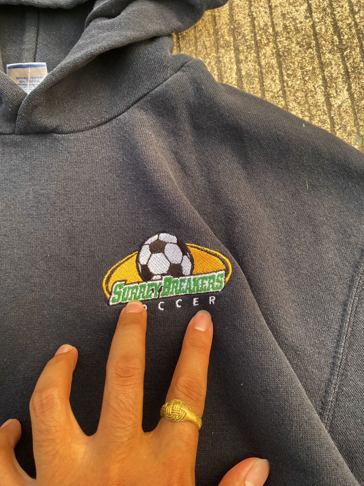Russell Athletic × Vintage Vintage Black Russell Athletic Hoodie Size US S / EU 44-46 / 1 - 6 Thumbnail
