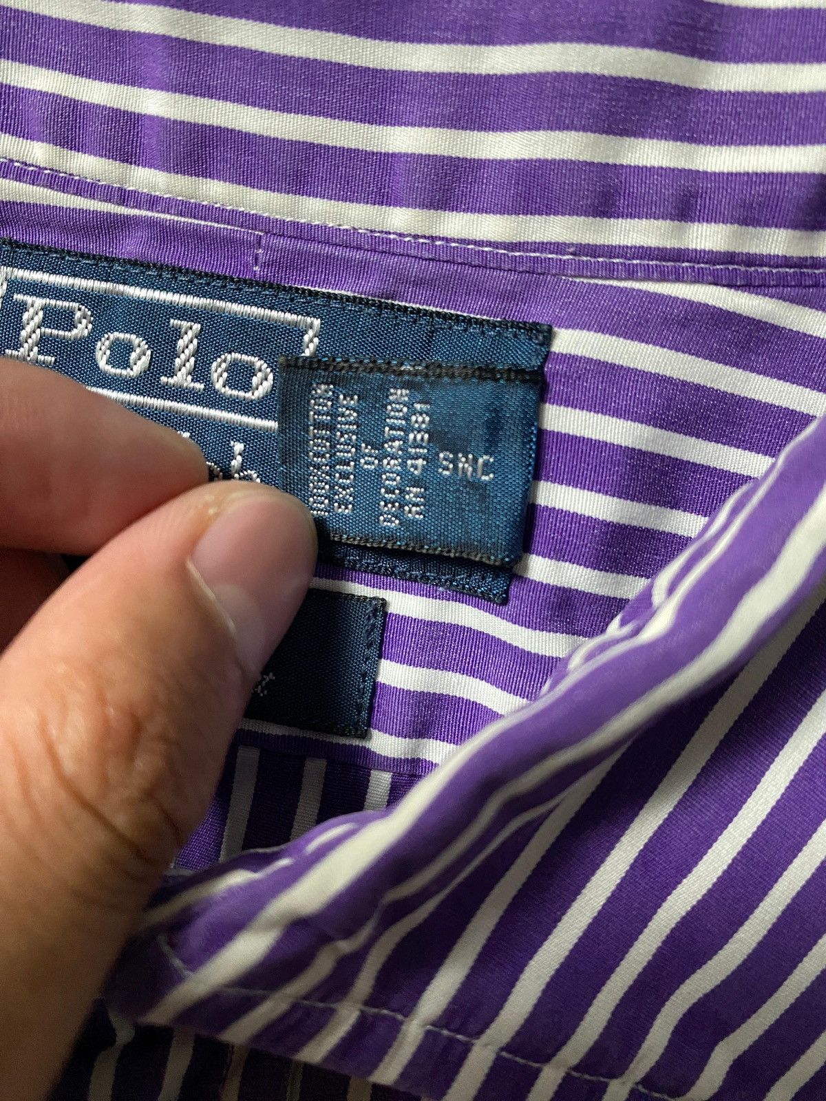 Polo Ralph Lauren Vintage Polo Ralph Lauren cotton striped shirt Size US L / EU 52-54 / 3 - 5 Thumbnail