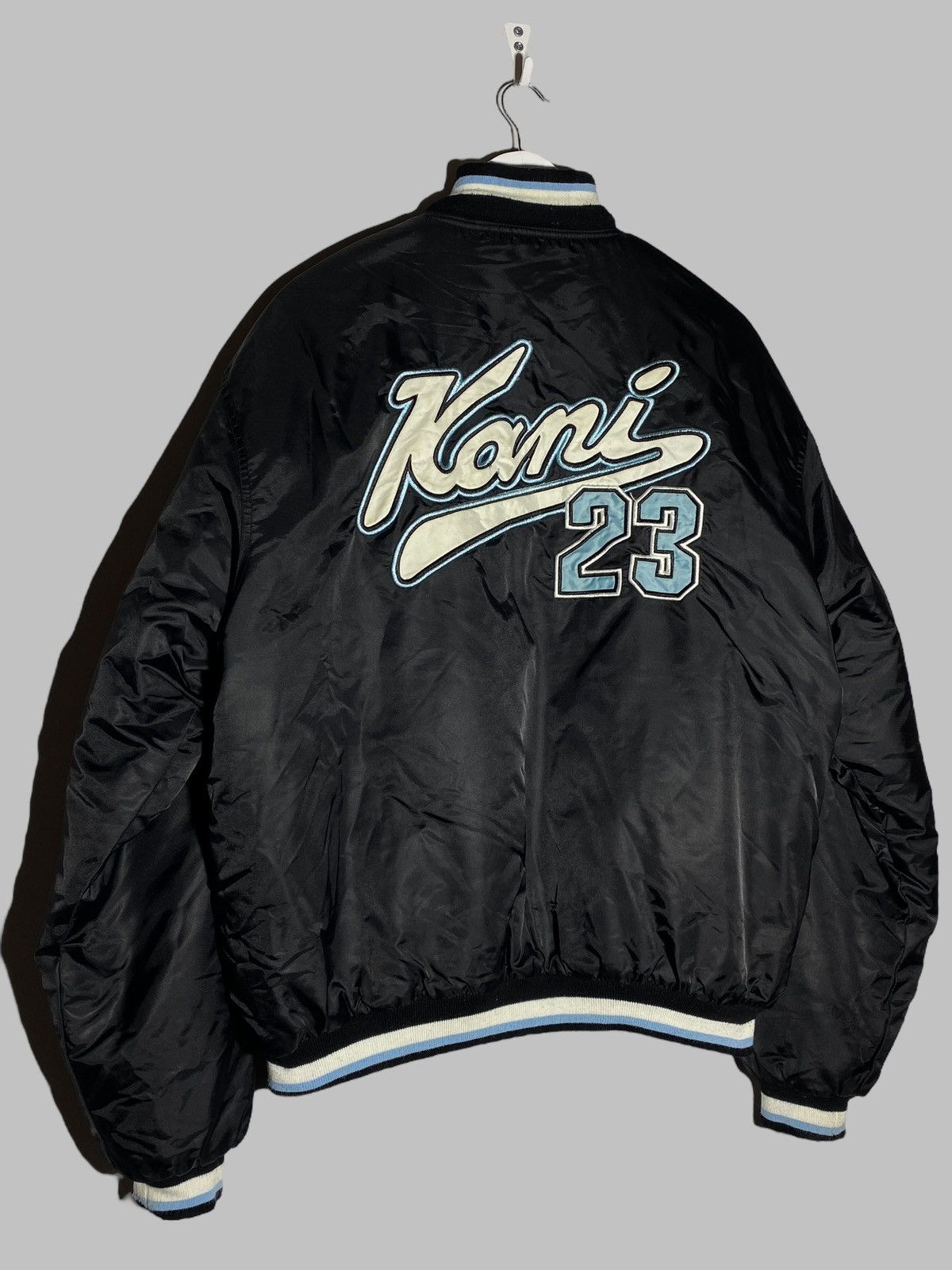 Karl Kani 🔥 Y2K KARL KANI BOMBER JACKET BROOKLYN NYC HIP HOP STYLE Size US M / EU 48-50 / 2 - 20 Thumbnail