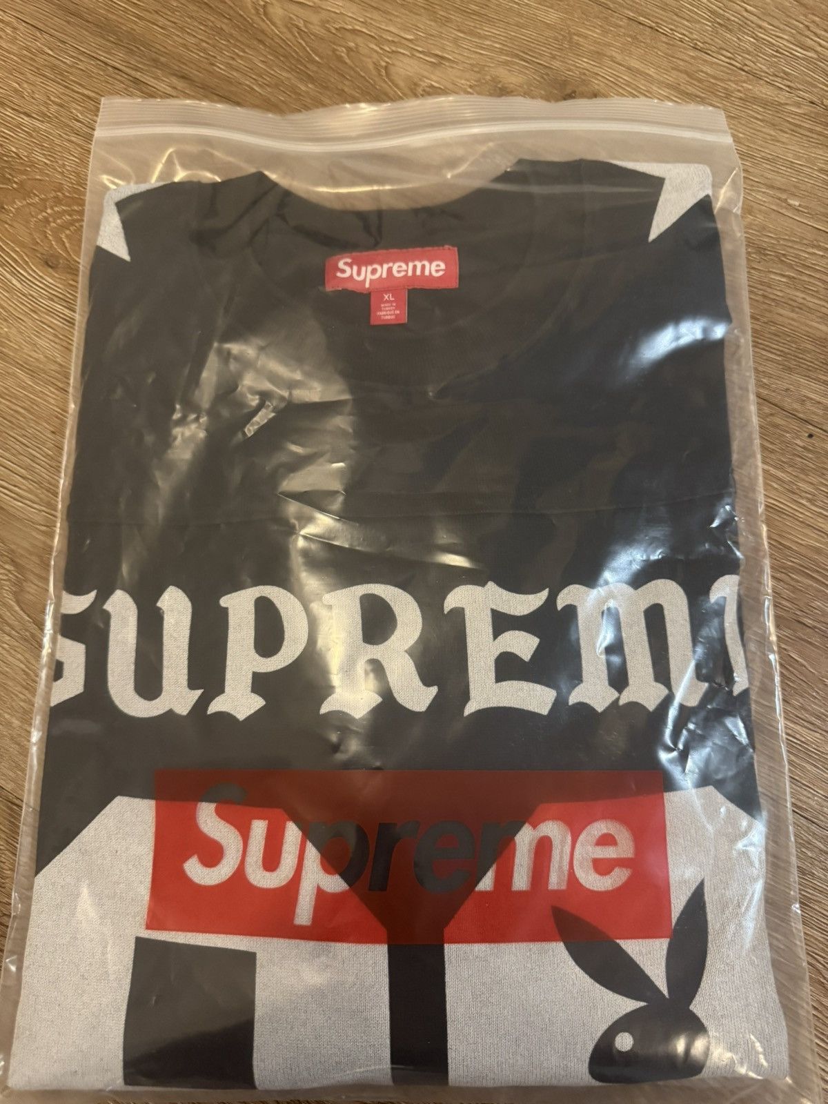 Playboy × Supreme Supreme Playboy L/S Football Top (Black) Size US XL / EU 56 / 4 - 3 Thumbnail