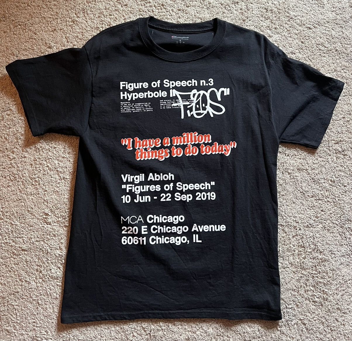 Virgil Abloh Virgil Abloh MCA Figures Of Speech Grass Graveyard Tee Size US M / EU 48-50 / 2 - 1 Thumbnail