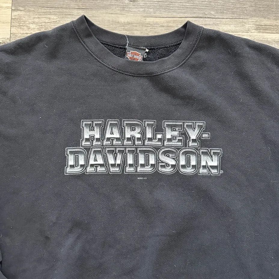 Harley Davidson Vintage Harley Davidson Crewneck Sweatshirt Size 3XL Size US XXL / EU 58 / 5 - 2 Thumbnail