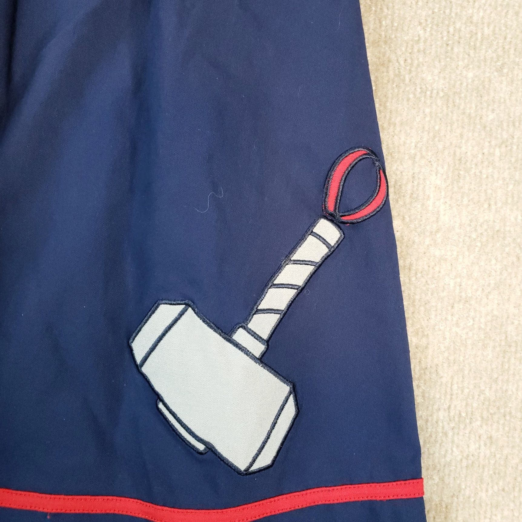 Vintage Thor Sailor Dress Marvel Blue V Neck Fit & Flare Midi Dress Womens Size 18 Size XXL / US 16-18 / IT 52-54 - 7 Thumbnail