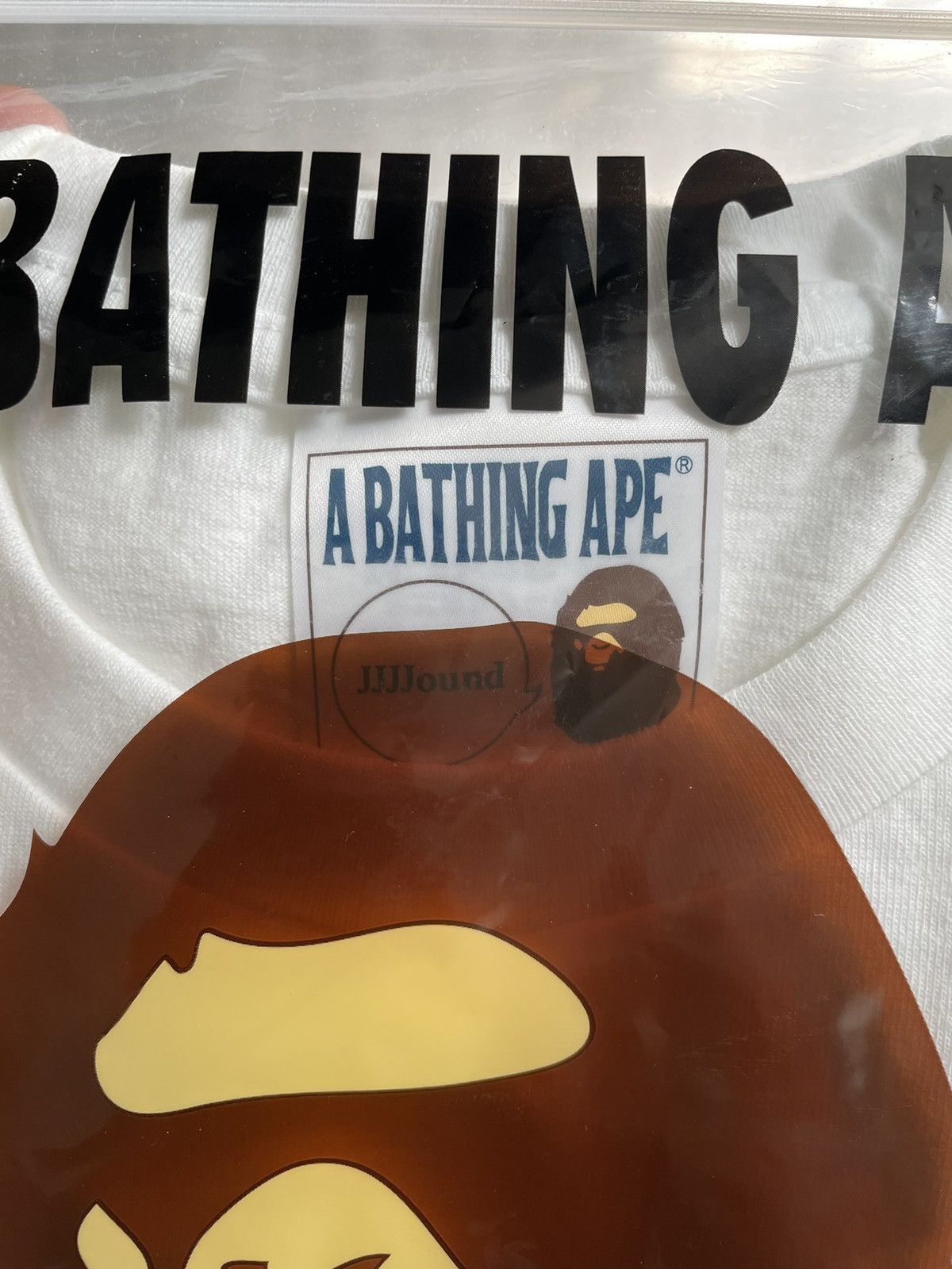 Bape × JJJJound JJJJound x BAPE College T-Shirt Size US M / EU 48-50 / 2 - 2 Thumbnail