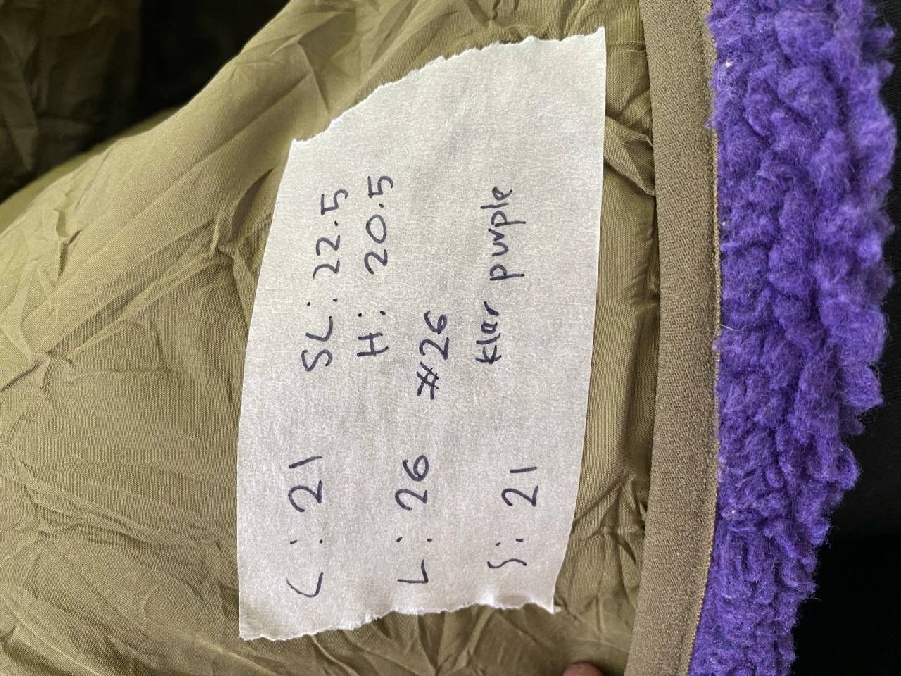 Japanese Brand × Purple Wego Deep Pile Fleece Zipper Jacket Size US M / EU 48-50 / 2 - 11 Thumbnail
