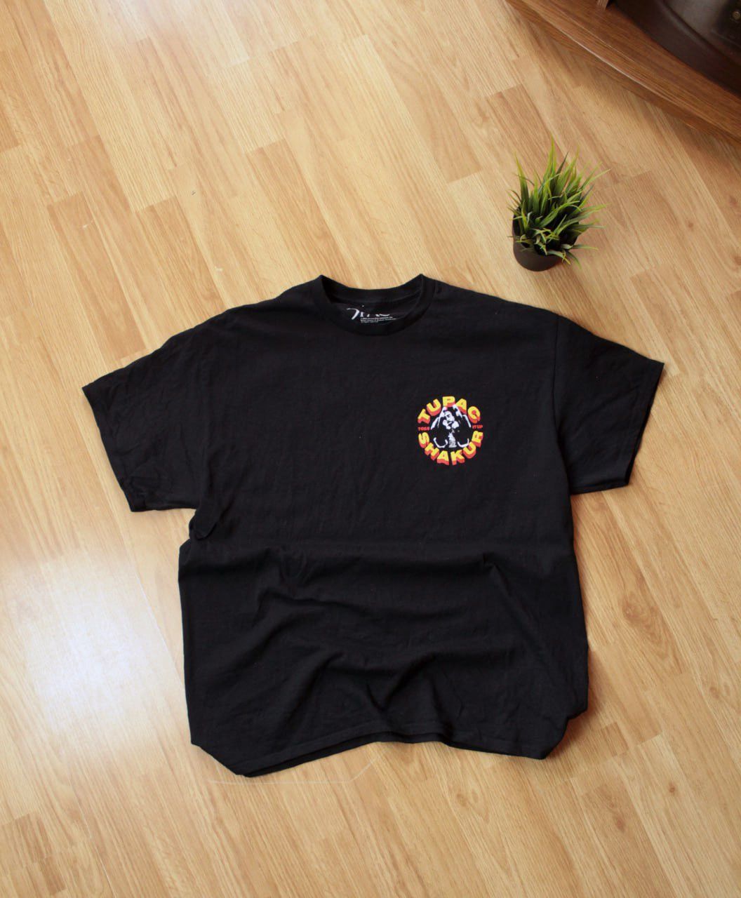 Rap Tees × Vintage 🔥 Rare Tupac Rap T-Shirt Streetstyle USA Size US XL / EU 56 / 4 - 3 Thumbnail