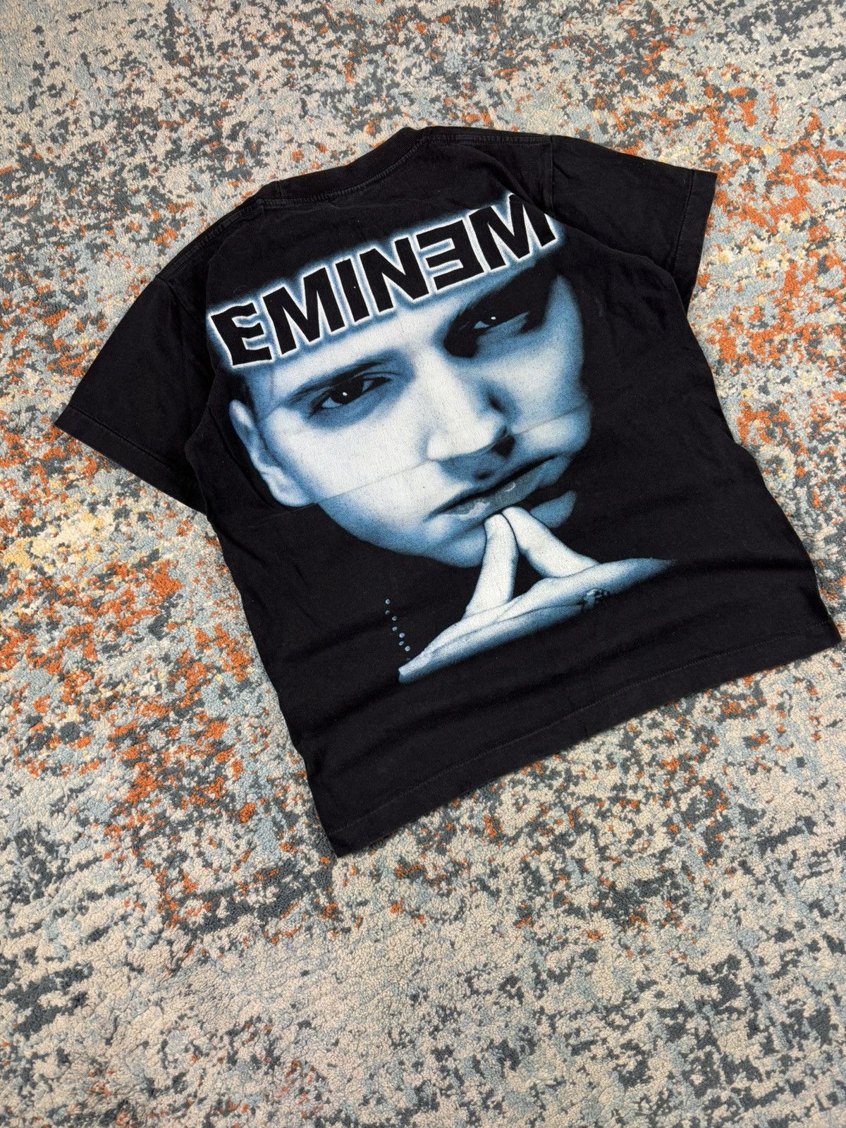 Eminem × Rap Tees × Vintage Vintage 00s Eminem slim shady face graphic rap tee Size US S / EU 44-46 / 1 - 2 Thumbnail