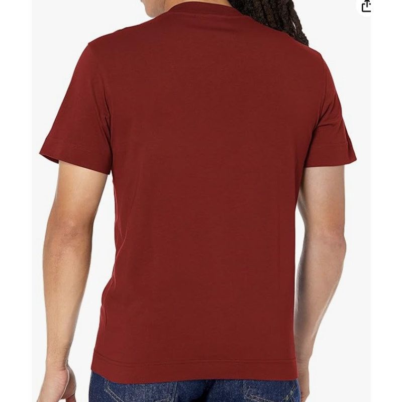 Lacoste Lacoste Men's Regular Fit Contrast Lettering Cotton T 3XL Size US XXL / EU 58 / 5 - 3 Thumbnail