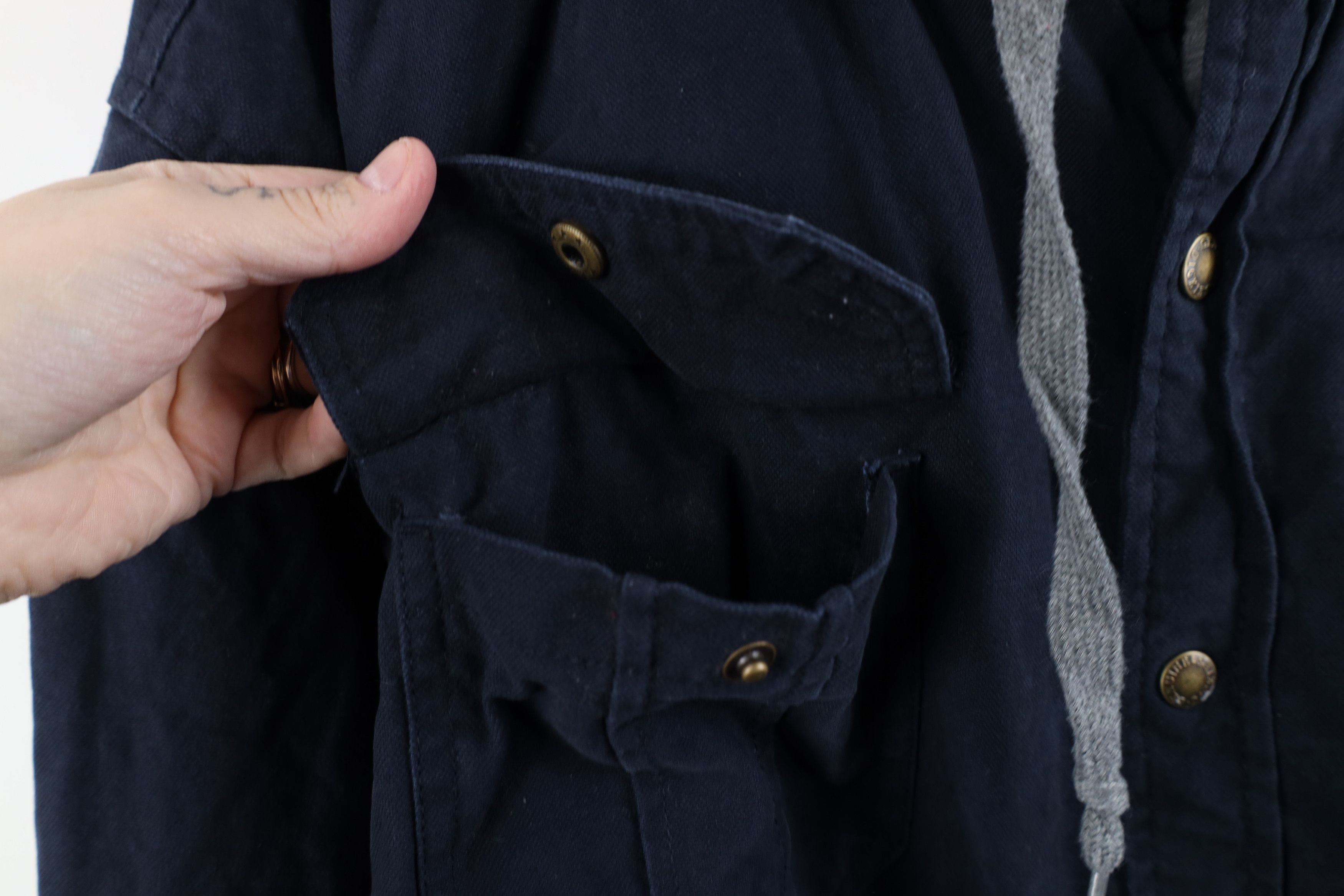 Dickies × Vintage Vintage Dickies Quilted Canvas Hooded Button Shirt Jacket Size US XXL / EU 58 / 5 - 5 Thumbnail