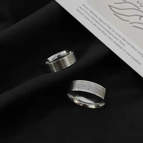 Vintage Retro punk rings Size ONE SIZE - 2 Thumbnail