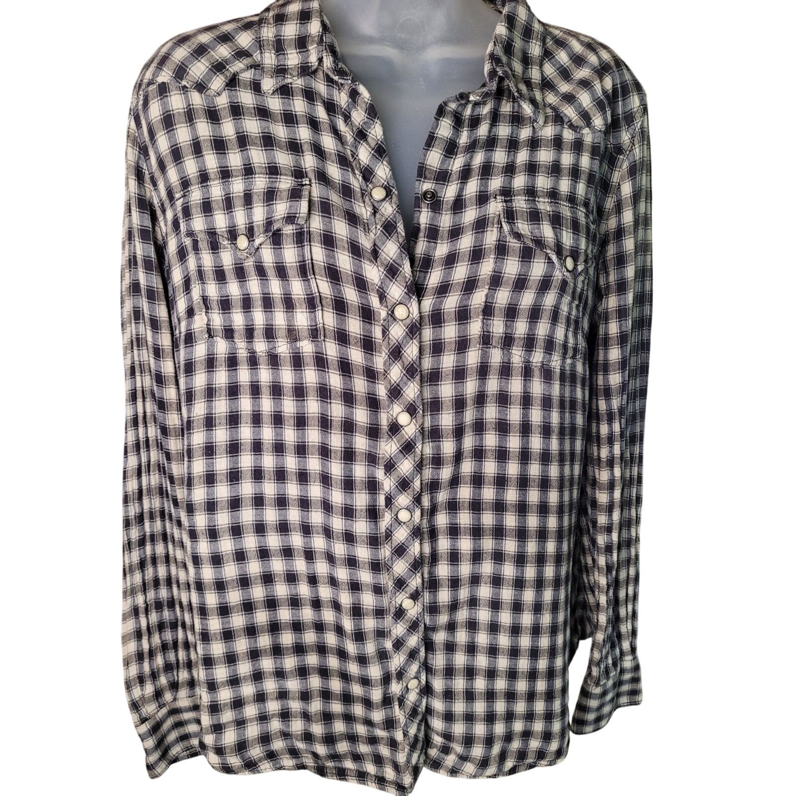 Lucky Brand Lucky Brand Long Sleeve Womens Shirt SZ XL Size XL / US 12-14 / IT 48-50 - 1 Thumbnail
