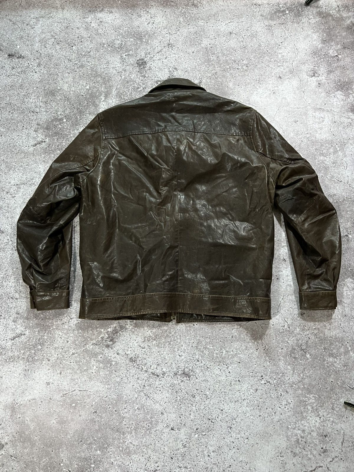 Japanese Brand Vintage Japanese Archival Leather Jacket Opium Style Y2k Size US M / EU 48-50 / 2 - 8 Thumbnail