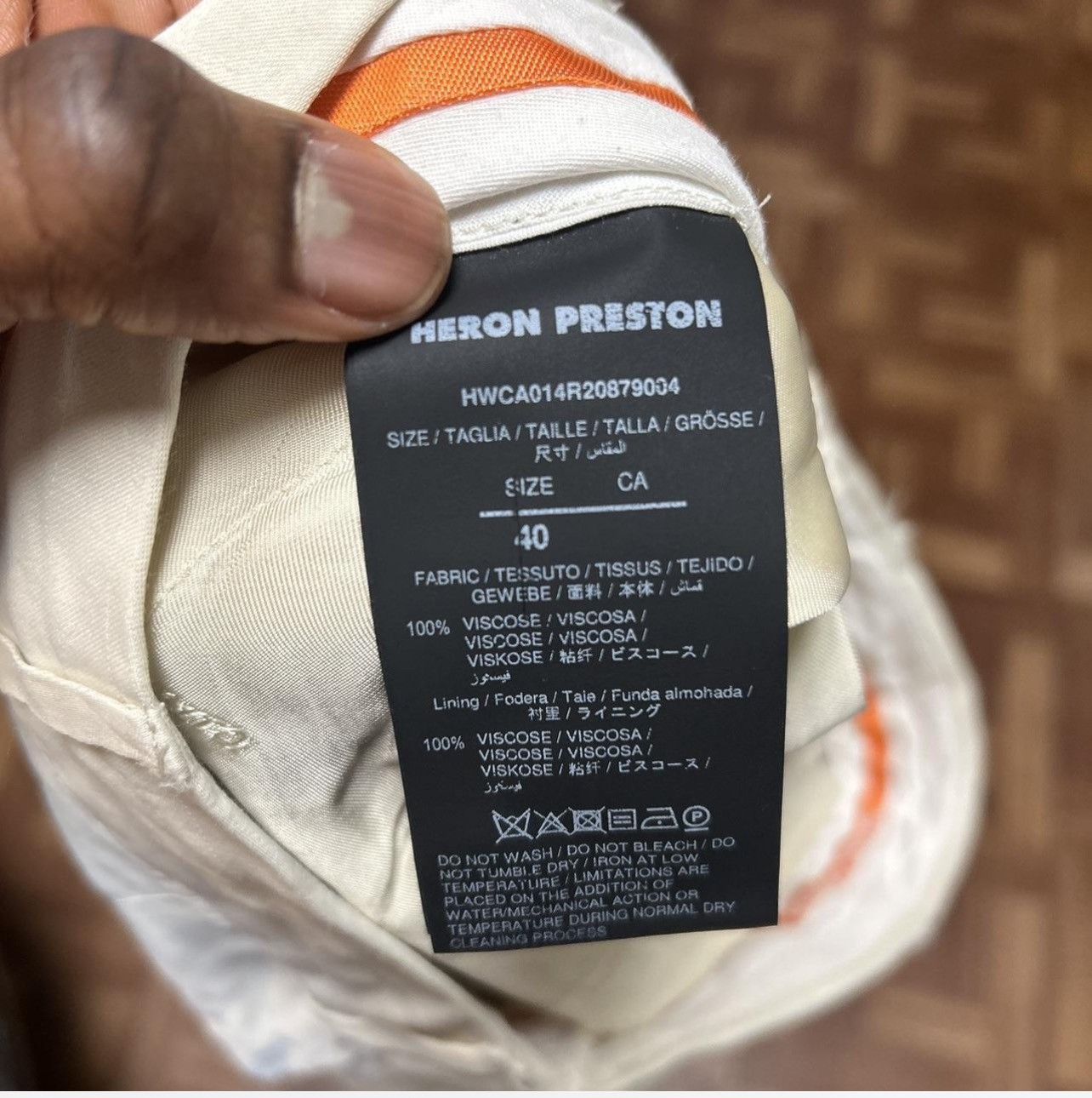 Heron Preston Satin Heron Preston Dress Pants Size US 30 / EU 46 - 4 Thumbnail