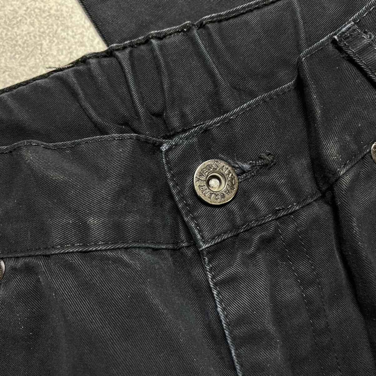 Yves Saint Laurent Vintage Yves Saint Laurent Pants Big Logo YSL Denim Jeans Size US 26 / EU 42 - 7 Thumbnail