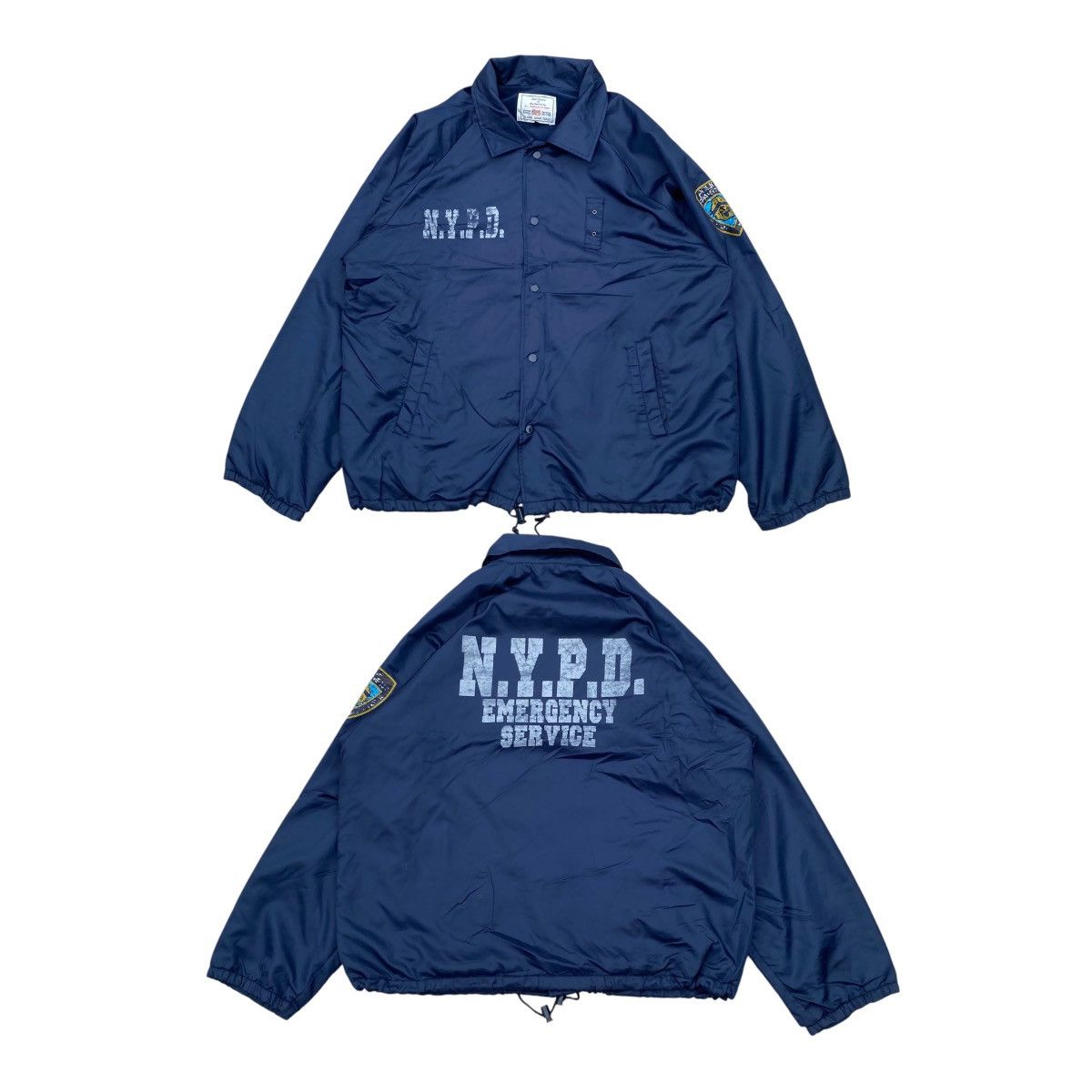 激レア！NYPD（ニューヨーク市警）カデット・コープスコーチジャケット