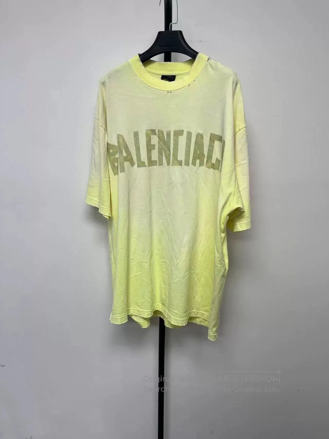 Balenciaga Balenciaga Logo Print Crewneck Short Sleeve T-Shirt. Size US M / EU 48-50 / 2 - 1 Thumbnail