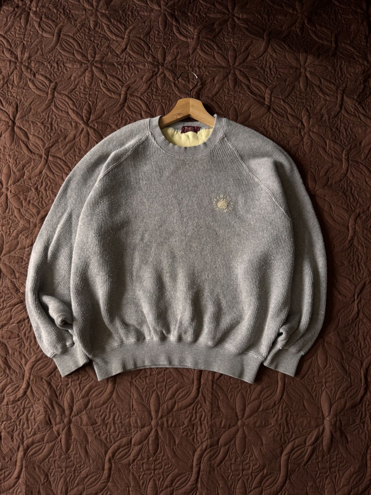 Chaps Ralph Lauren Vintage 80s/90s Chaps ralph lauren knit sweat baggy crop Size US M / EU 48-50 / 2 - 1 Thumbnail