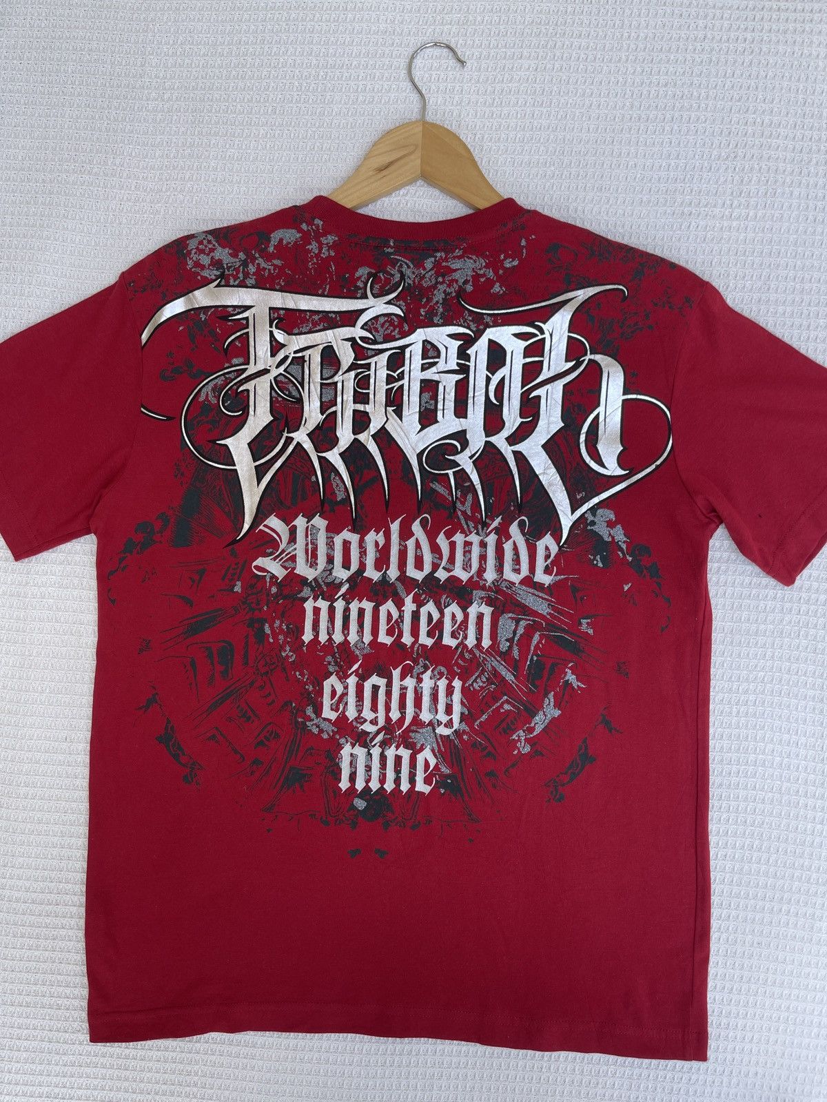 Affliction Last Drop🔥Rare🔥Japanese Tribal Seditionaries Punk T-Shirt Size US L / EU 52-54 / 3 - 12 Thumbnail