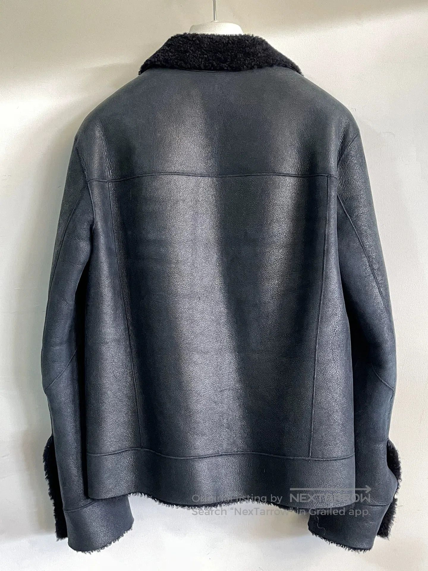 Helmut Lang helmut lang lamb leather fur jacket. Size XS / US 0-2 / IT 36-38 - 2 Thumbnail
