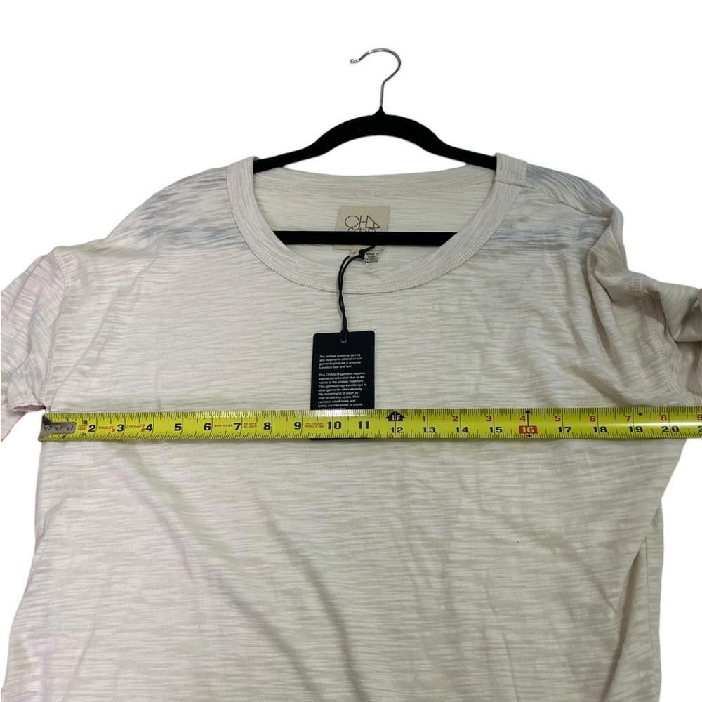 Chase Authentics Chaser l NWT Slit Side Boxy T-shirt in White Small Size S / US 4 / IT 40 - 6 Thumbnail