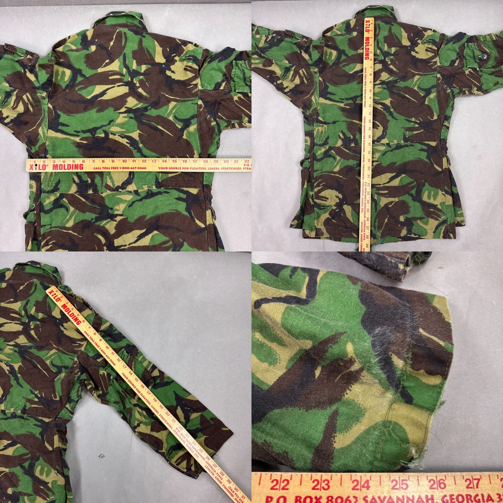 Vintage VINTAGE Remington Military Jacket XS Men Green Camouflage DPM Camo Hunting British Smock Jacket Size US XS / EU 42 / 0 - 9 Thumbnail