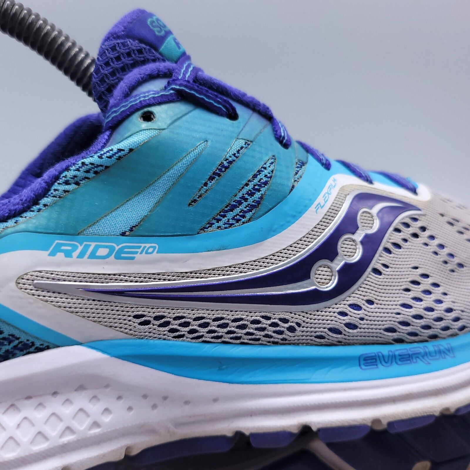 Saucony Saucony Ride 10 Athletic Shoe Womens Size 7 S10373-3 White Size US 7 / IT 37 - 8 Thumbnail