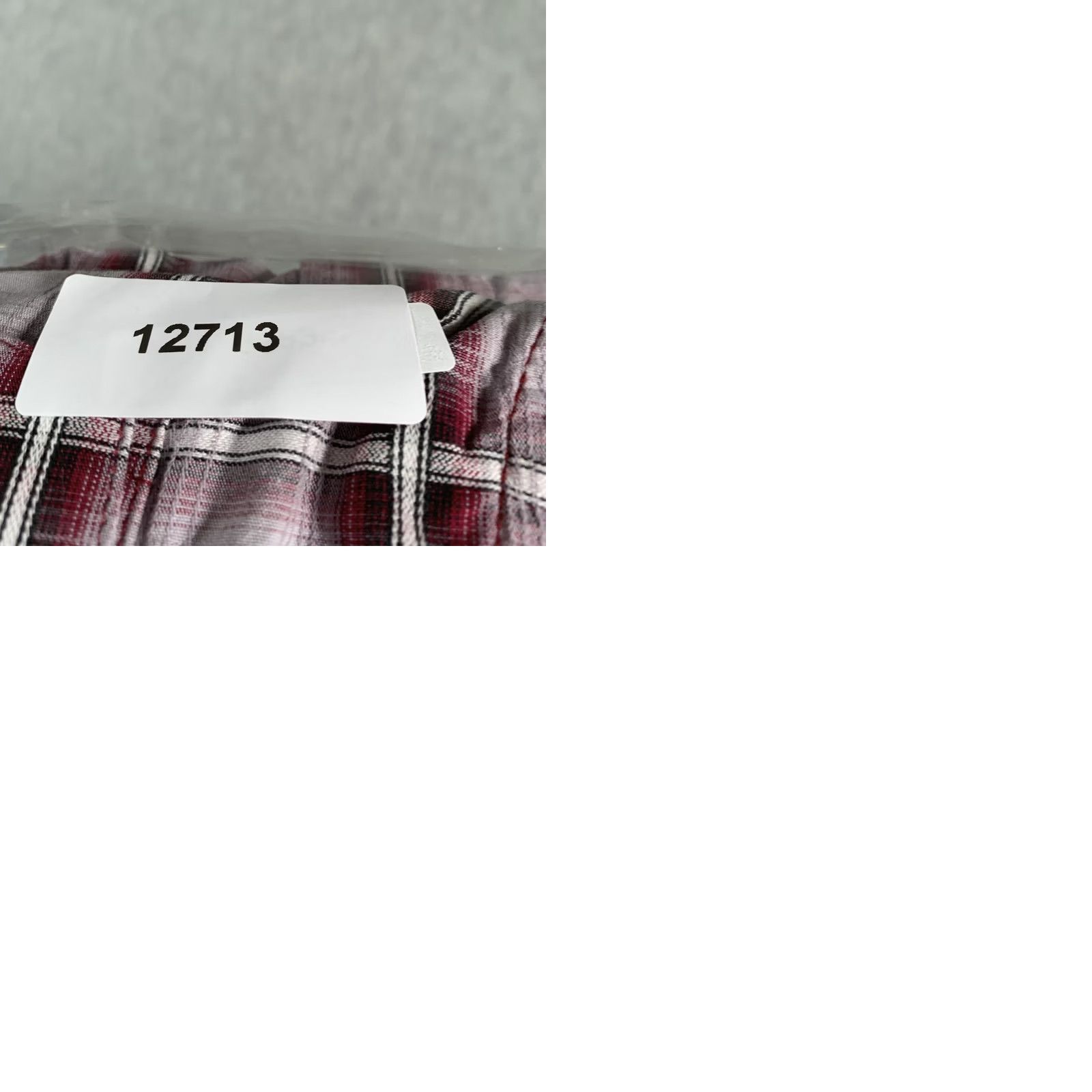 Vintage Panhandle Slim Shirt Mens Large Red White Plaid Western Snap Long Sleeve 36S1262 Size US L / EU 52-54 / 3 - 9 Thumbnail