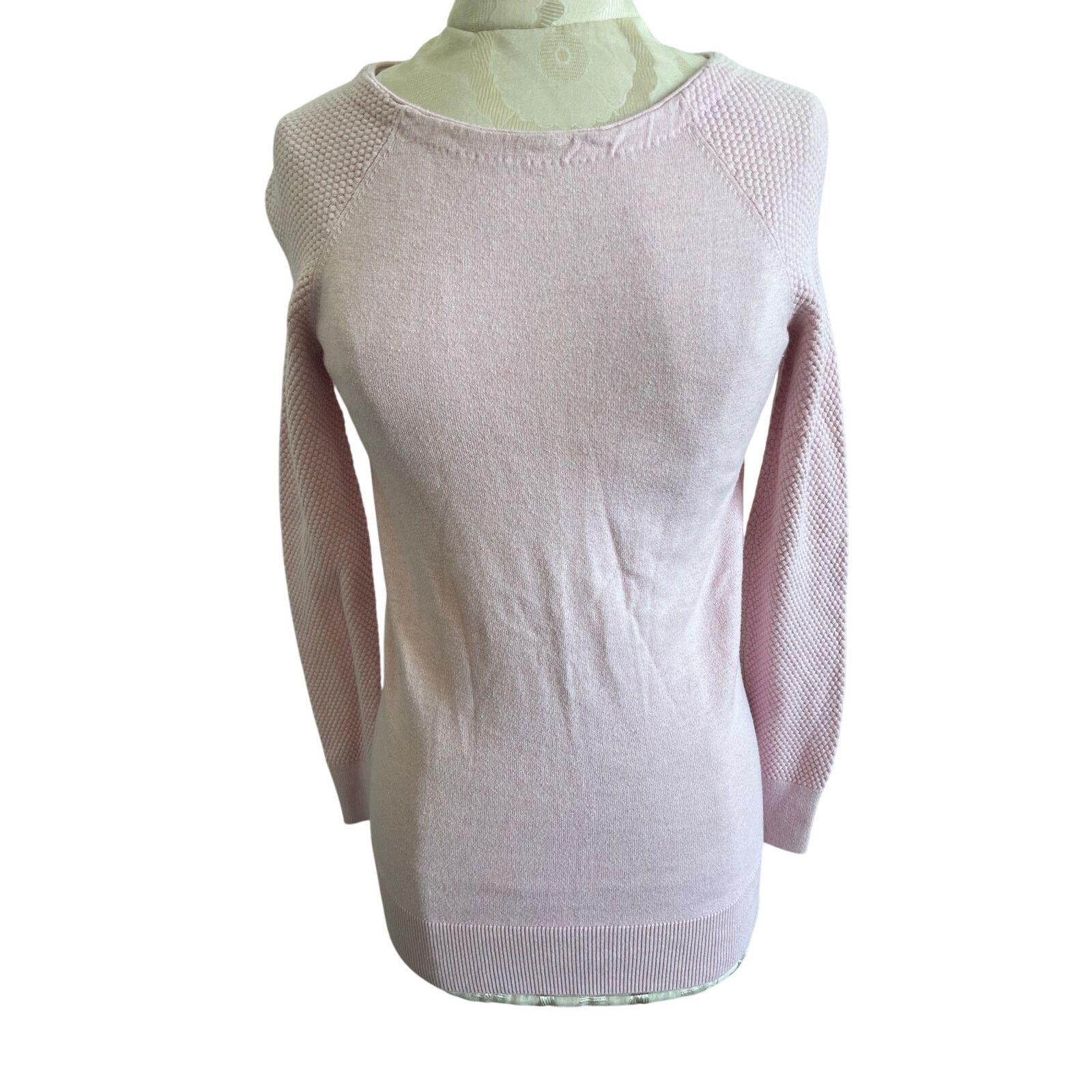 Loft Loft Long Sleeve Cotton Blend Pullover Knit Sweater XS Size XS / US 0-2 / IT 36-38 - 1 Thumbnail