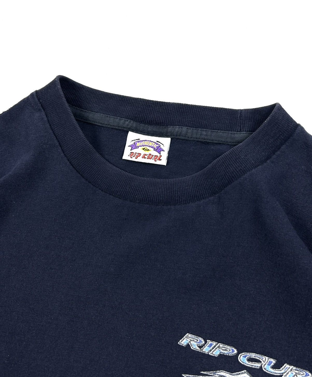 Rip Curl rare 90s Rip Curl Surfboards Australia Tee Navy Vintage Size US L / EU 52-54 / 3 - 14 Thumbnail