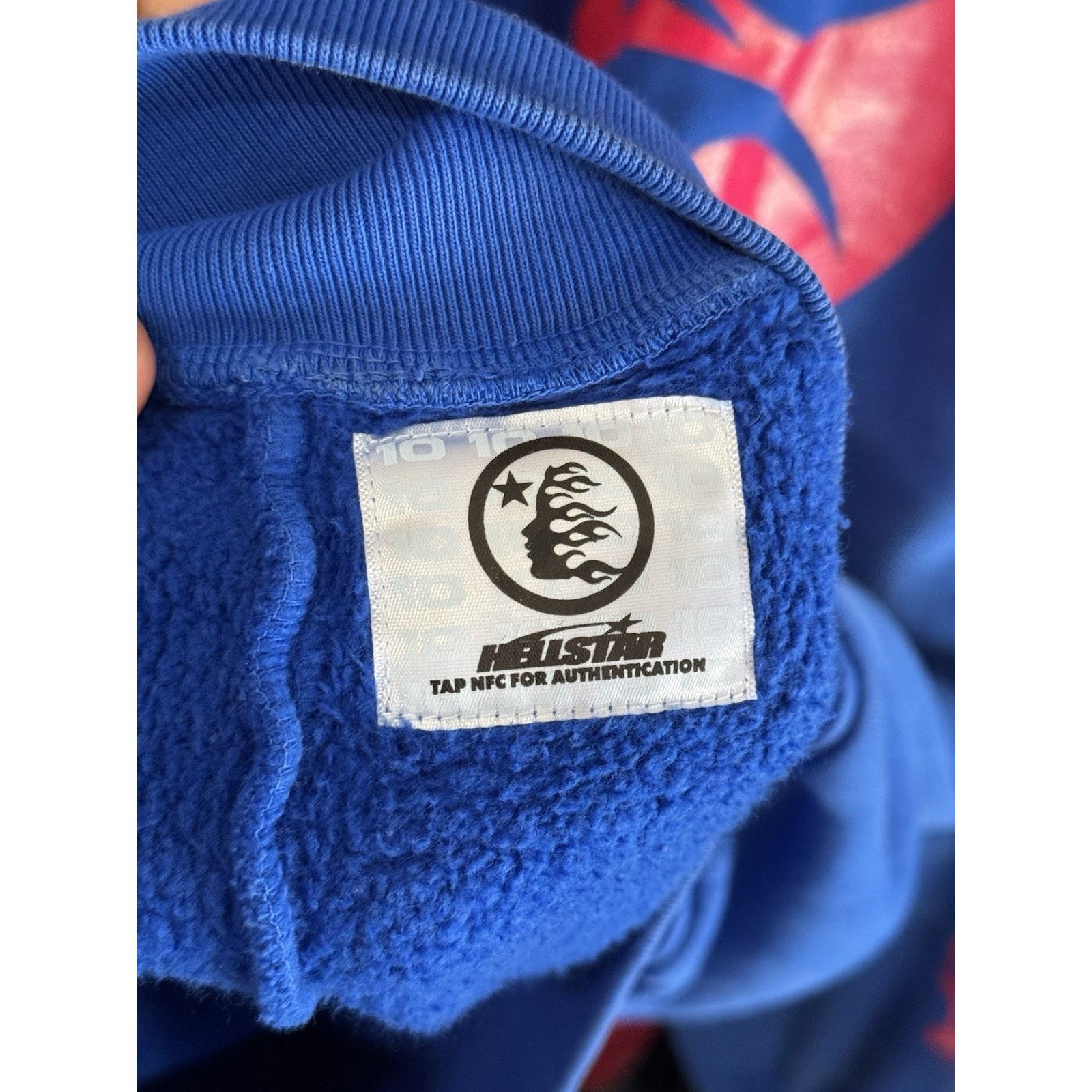 HELLSTAR Hellstar Sport Crewneck Sweatshirt Blue Size Extra Large XL Size US XL / EU 56 / 4 - 8 Thumbnail