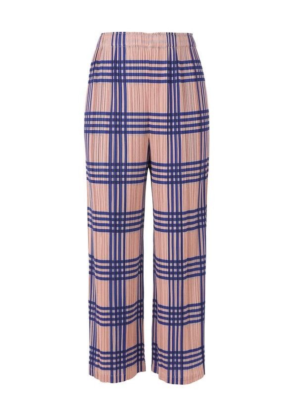 Issey Miyake Issey Miyake size:3 Checked wide-leg casual pants Size 42" / US 20 - 1 Thumbnail