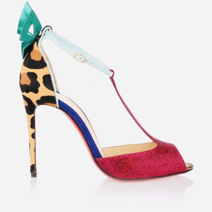 Christian Louboutin Christian Louboutin Peep-Toe Heels with Butterfly Bows Size US 7 / IT 37 - 16 Thumbnail