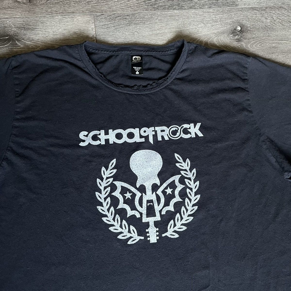 Band Tees Vintage 2000s School of Rock Movie Promo T Shirt Jack Black Size US XL / EU 56 / 4 - 3 Thumbnail