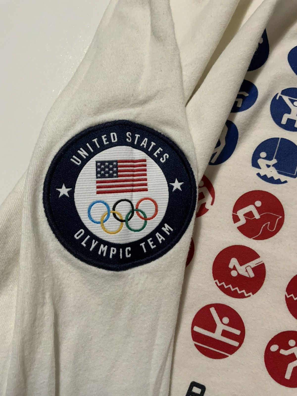 Polo Ralph Lauren × USA Olympics Polo Ralph Lauren Team USA 2024 Olympic Sports L/S T-Shirt Size US XXL / EU 58 / 5 - 6 Thumbnail