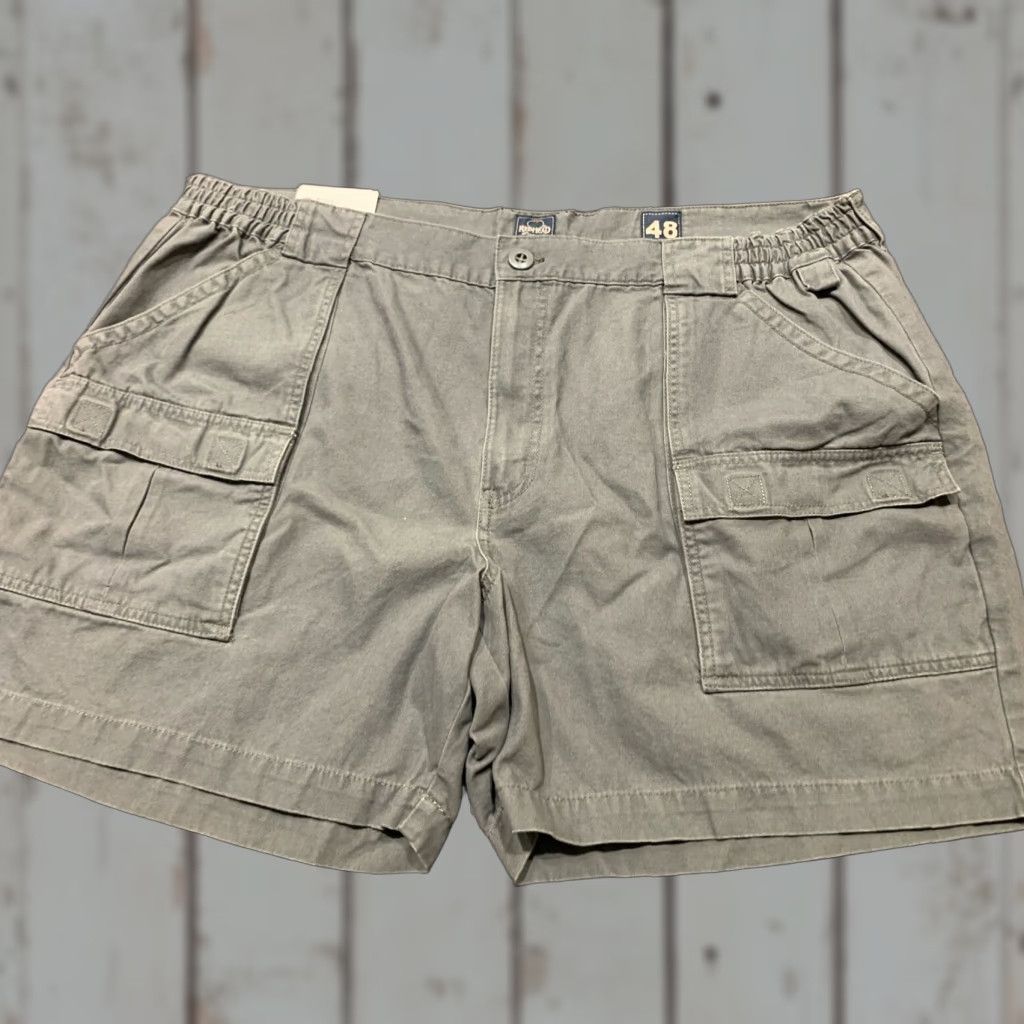 Vintage RedHead Mens Cargo Shorts Size 48 Gray Casual Outdoor Hiking Beach Size US 44 / EU 60 - 1 Thumbnail