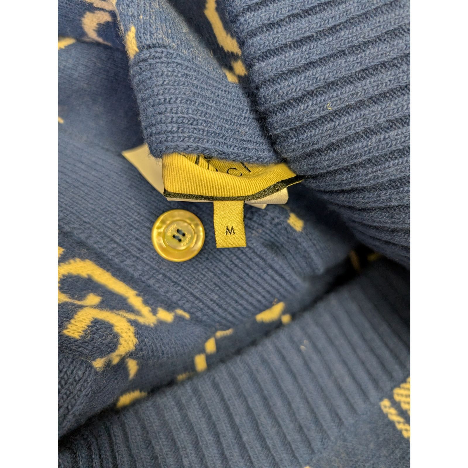Gucci o1rshd1 GG Embroidered Blazer Piping Detail Blazers Sweater Size US M / EU 48-50 / 2 - 13 Thumbnail