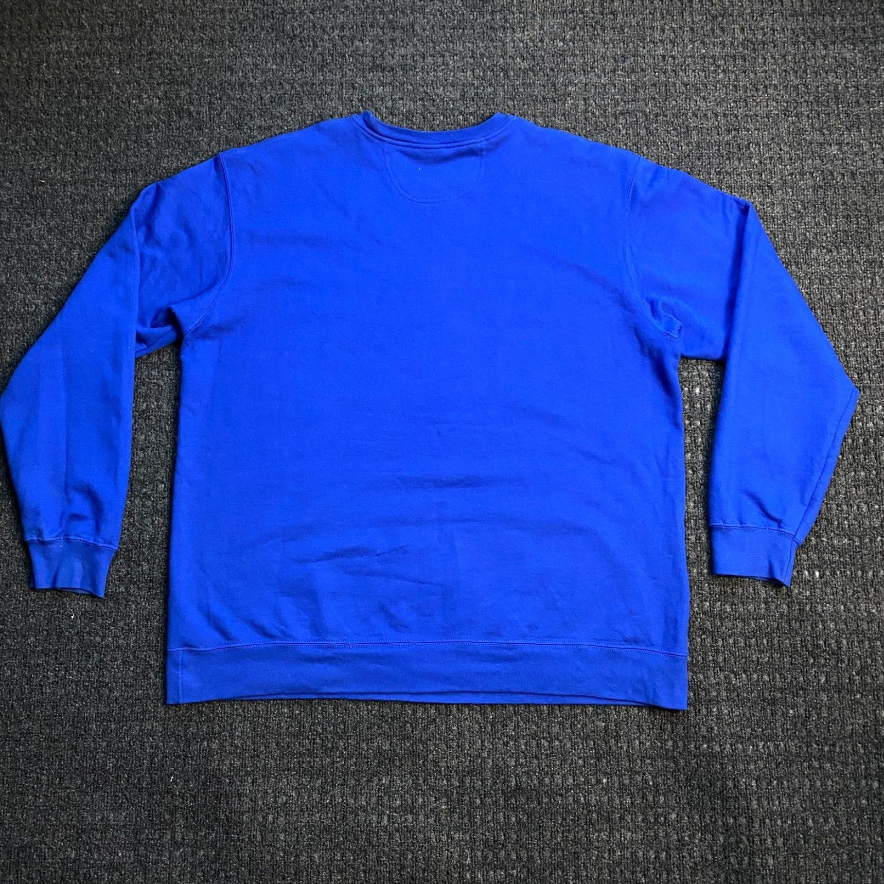Port Authority VINTAGE Duke University Sweatshirt Crew Neck XL Blue Port Authority Unisex Adults 90s College Graphic Print Pullover Knit Cotton Size US XL / EU 56 / 4 - 2 Thumbnail