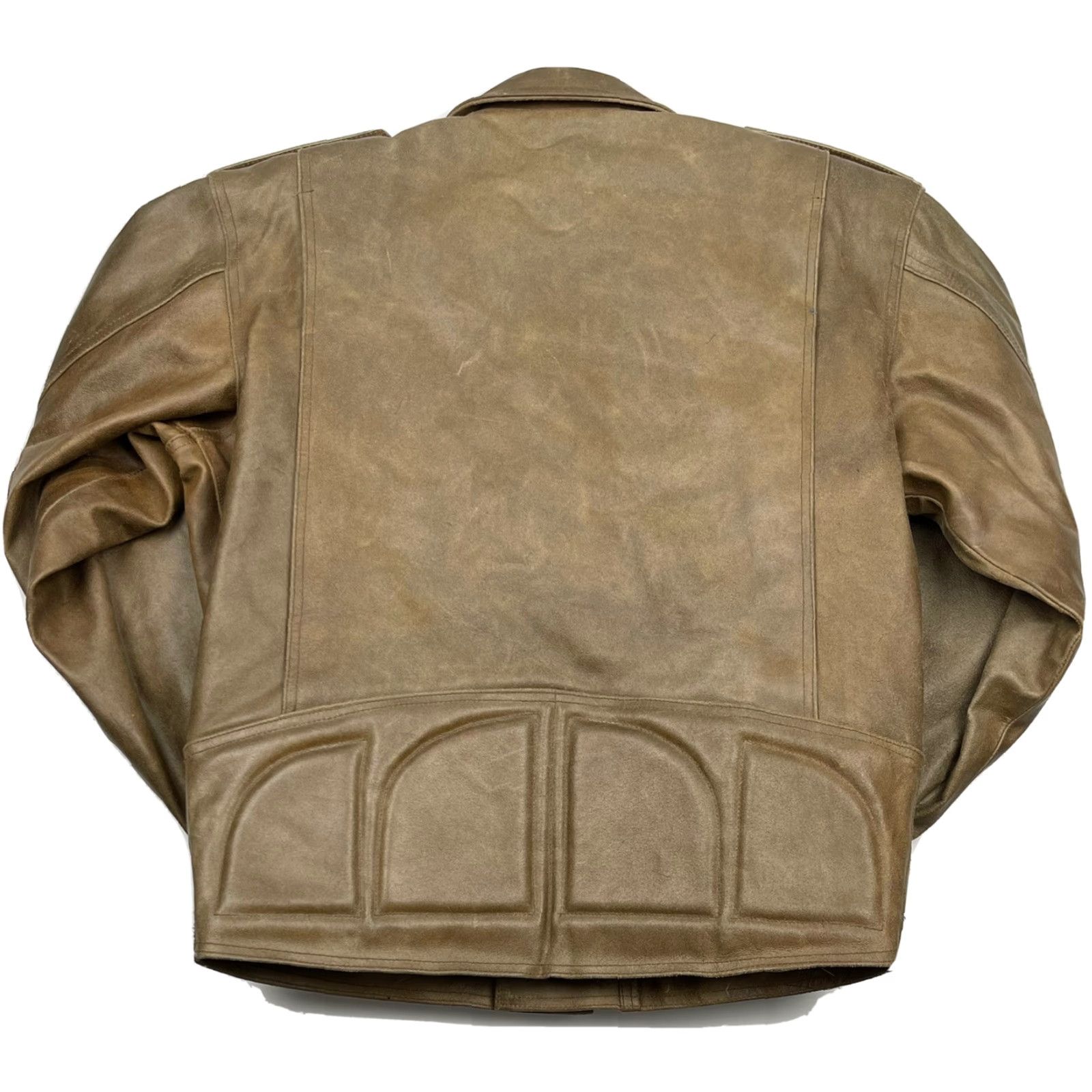 Vintage Harvard Leather Co. Leather Motorcycle Jacket Mens XL Cafe Zip Padded Riding Side Zip Lined Soft Size US XL / EU 56 / 4 - 6 Thumbnail