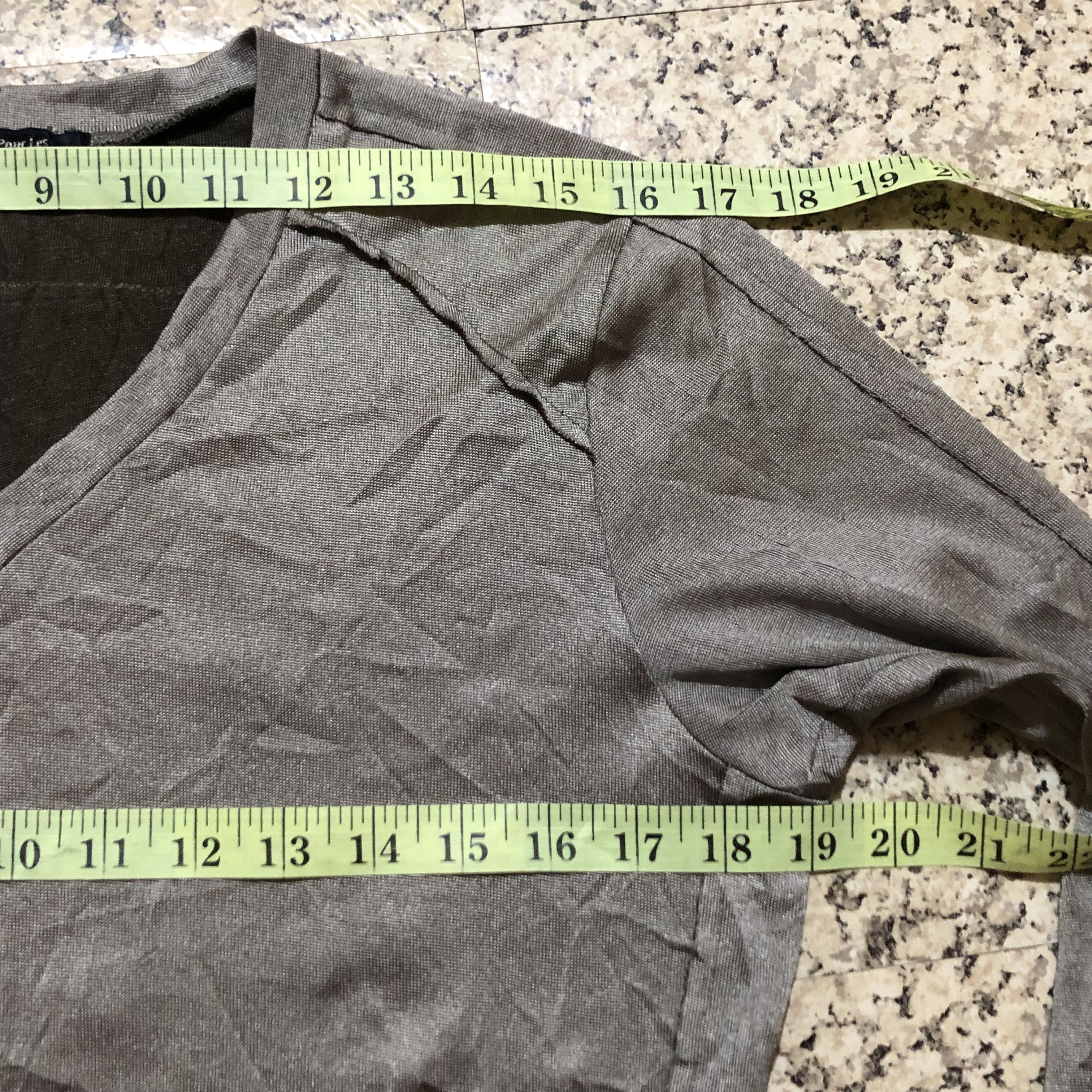 5351 POUR LES HOMMES 5351 Pour Les Hommes Textured Wrinkle V-Neck Long Sleeve Size US S / EU 44-46 / 1 - 15 Thumbnail