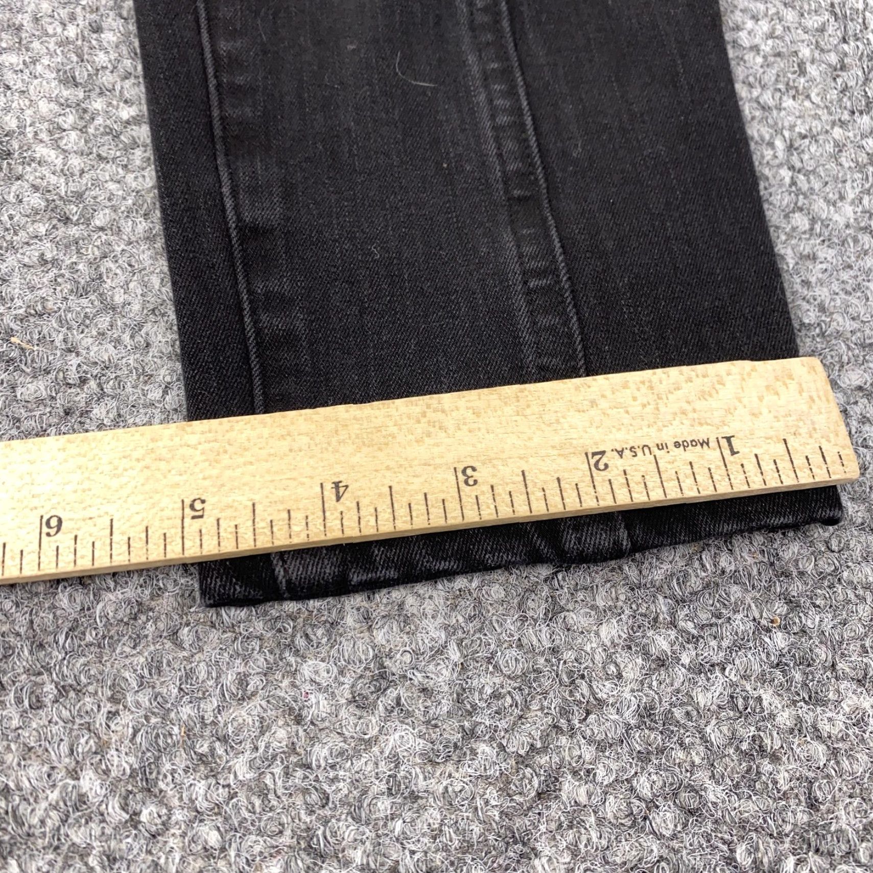 Duluth Trading Company Duluth Trading Pants Womens 8 Black Skinny Leg Stretch Denim Pull On Jeans Jegging High Rise Slim Waist Elastic Pockets 29 In Inseam Womens Size 30" / US 8 / IT 44 - 5 Thumbnail
